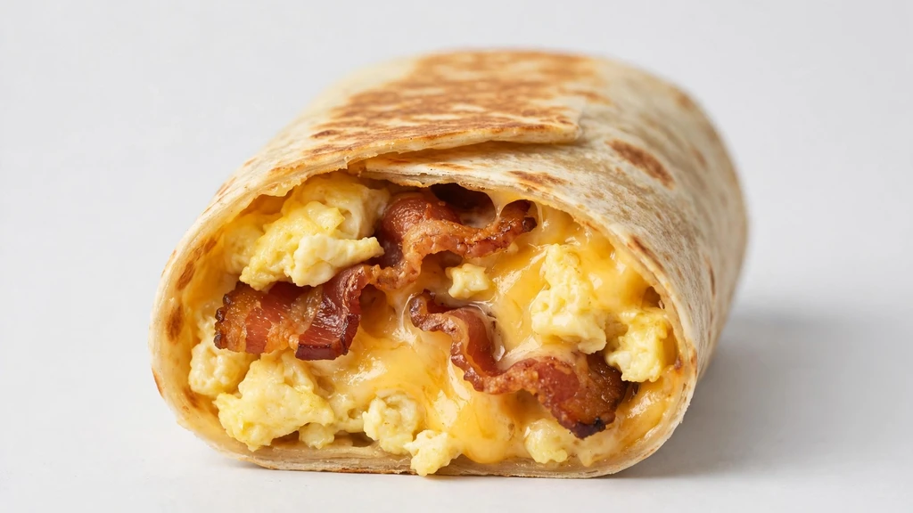 Bacon Egg and Cheese Burrito