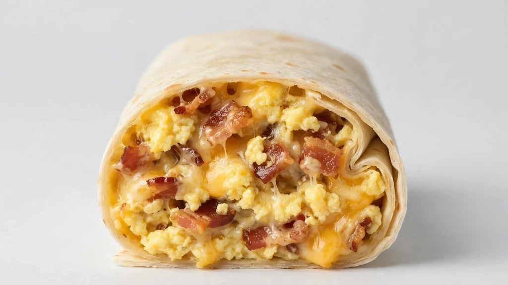 Bacon Egg and Cheese Burrito