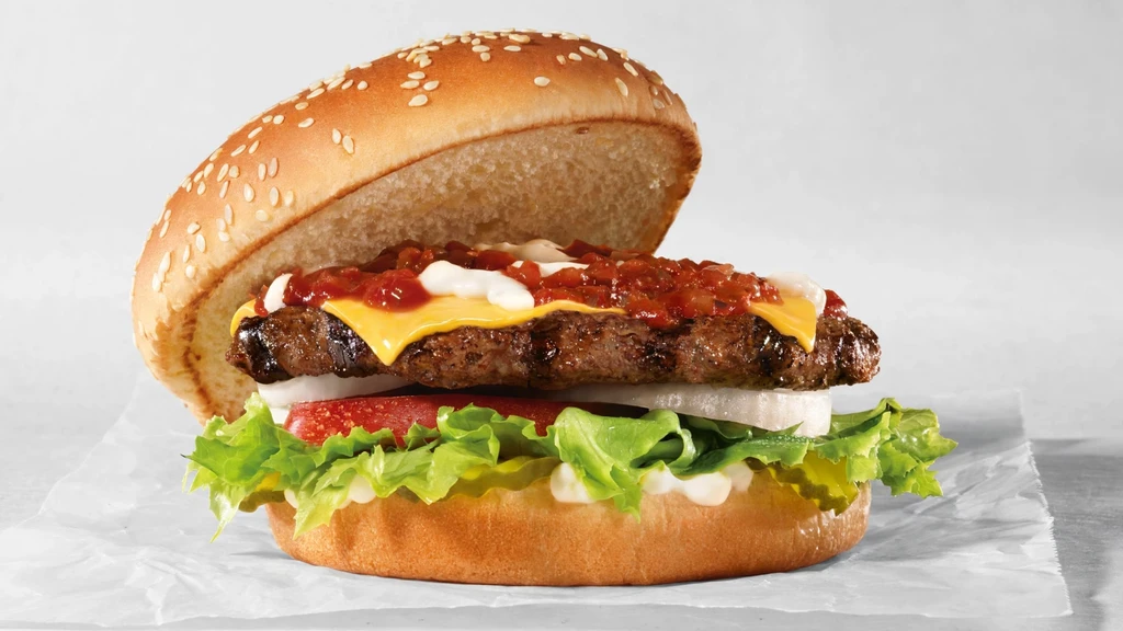 Famous Star burger in Carl's Jr menu with prices