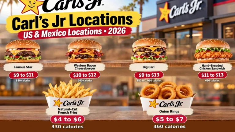 Carl’s Jr Locations: How to Find Restaurants in the US and Mexico in 2026