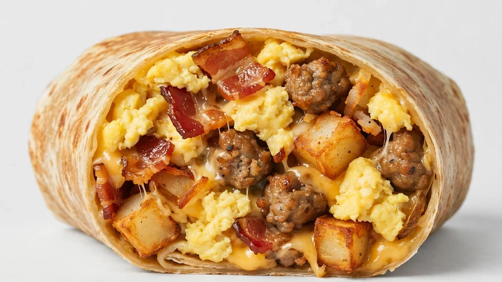 Loaded Breakfast Burrito