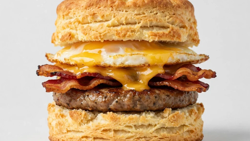 Monster Biscuit for Carl's Jr breakfast hours
