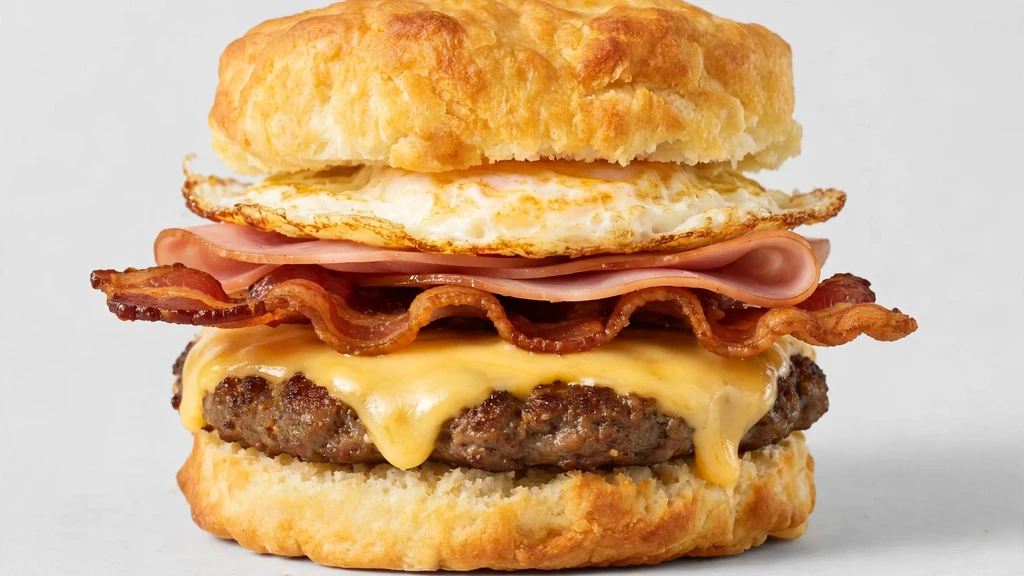 Monster Biscuit on Carl's Jr breakfast menu
