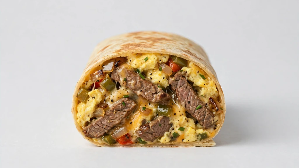 Steak and Egg Burrito