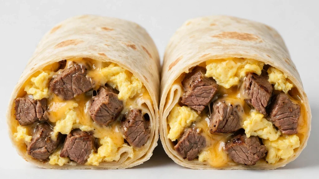 Steak and Egg Burrito